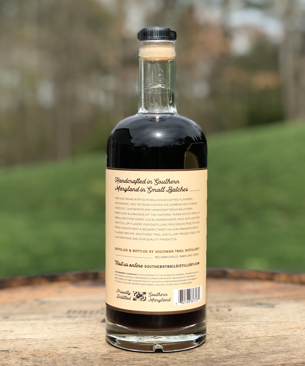 Southern Trail Distillery Featured Product CoffeeShine Moonshine