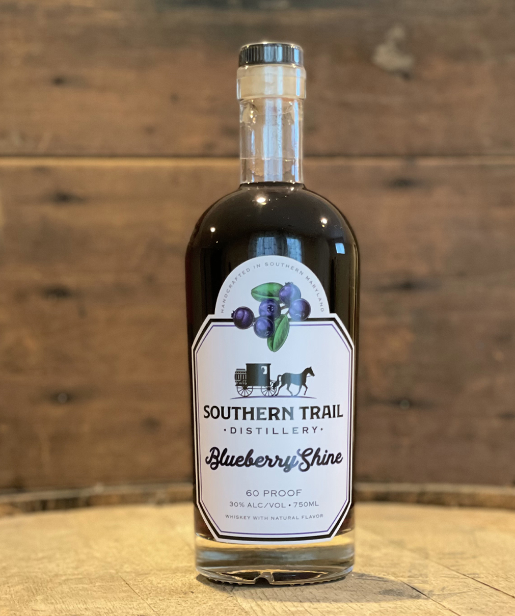 Blueberry Shine Southern Trail Distillery