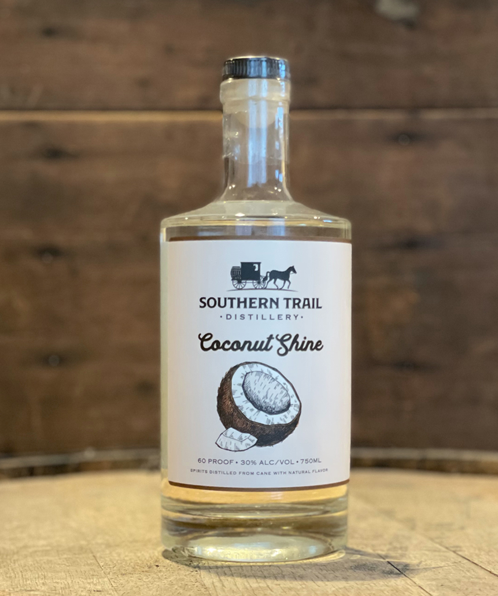 Coconut Shine Southern Trail Distillery
